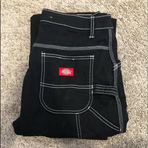 Black Dickie Carpenter Pants